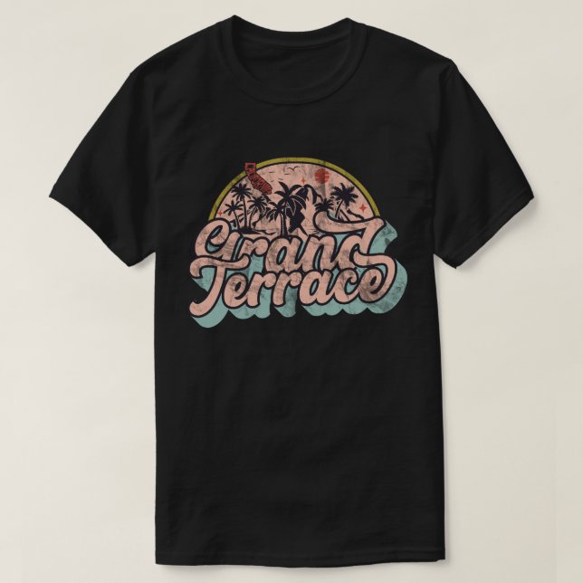 Camiseta Grand Terrace, Califórnia (Frente do Design)