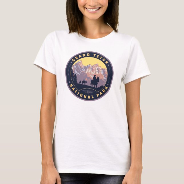 Camiseta Grand Teton National Park (Frente)