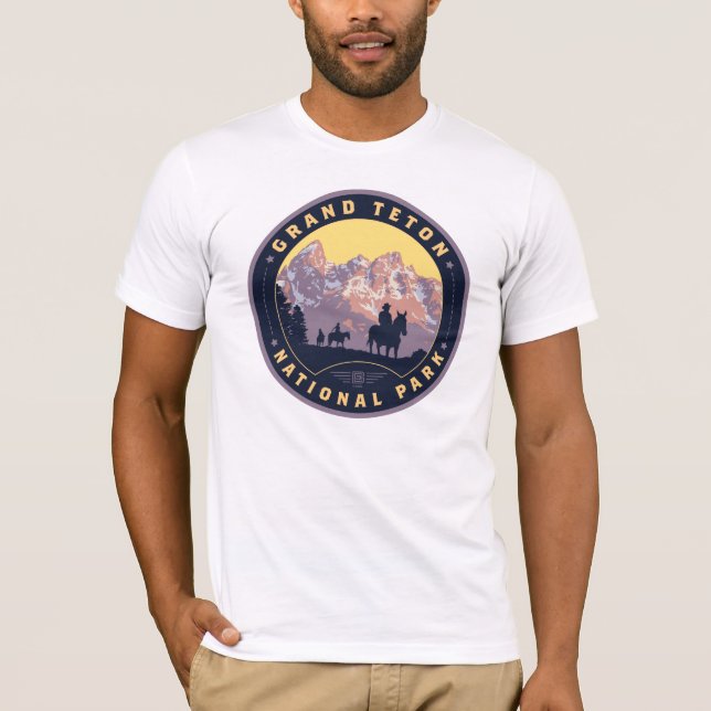Camiseta Grand Teton National Park (Frente)