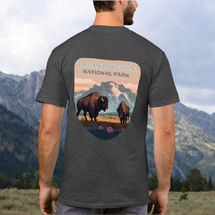 Camiseta Grand Teton National Park Jackson Wyoming Mountain