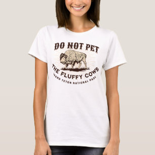 Camiseta Grand Teton National Park Não Pet Fluffy Co