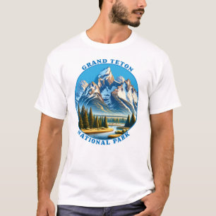 Camiseta Grand Teton National Park, Wyoming, EUA