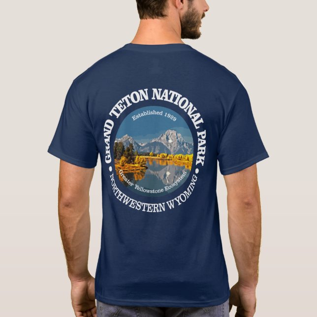 Camiseta Grand Teton NP (Verso)