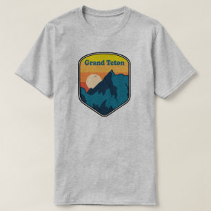Camiseta Grand Teton Wyoming Sunrise