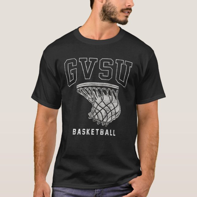 Camiseta Grand Valley GVSU Lakers Hoop de Basquete (Frente)