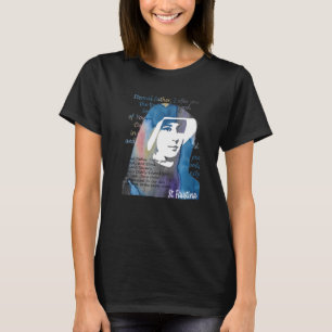 Camiseta Grande Amor Católico Citação Div de Sta Faustina K
