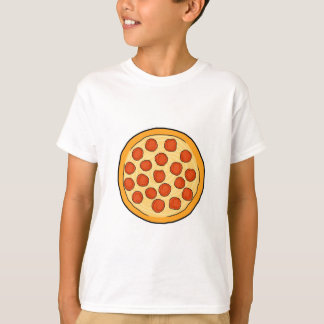 Camiseta Grande arte inteira do desenho da pizza da pizza