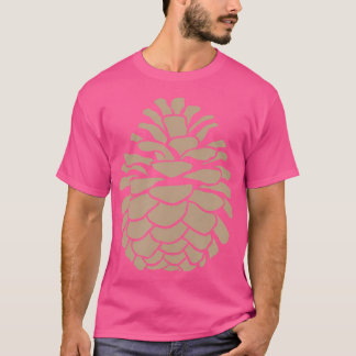 Camiseta Grande Árvore de Pinho Árvore Pinecone Floresta Ac