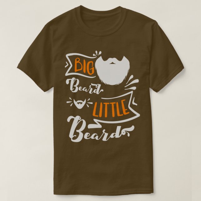 Camiseta Grande Barba Pequena 1 (Frente do Design)