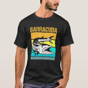 Camiseta Grande Barracuda Cuda Pesca Vida Selvagem Salgado