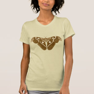 Camiseta Grande Bela Mama Castanho e bege