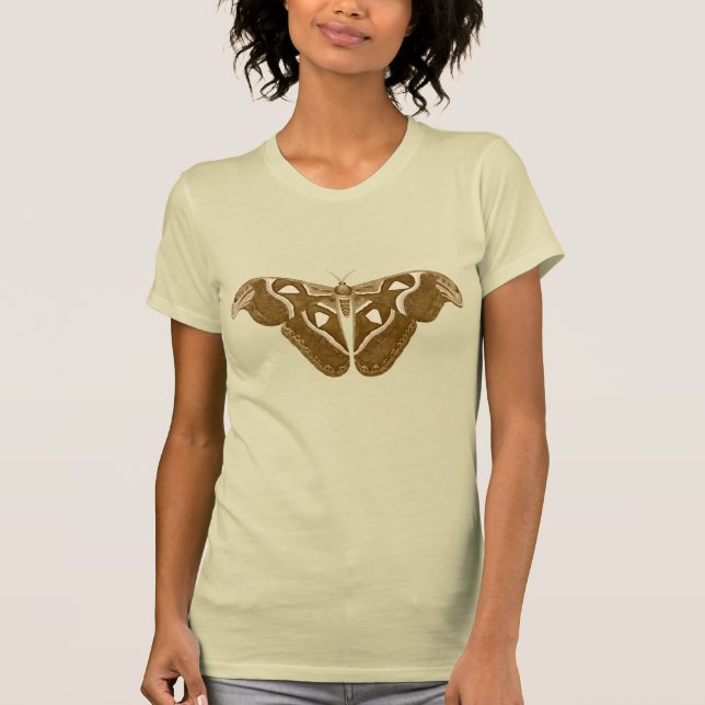 Camiseta Grande Bela Mama Castanho e bege (Frente)