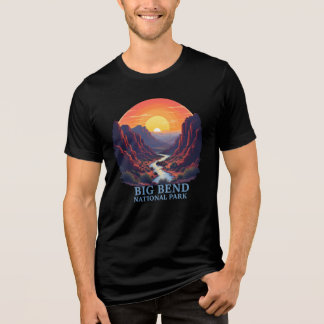 Camiseta Grande Bend National Park Retro Sunset Design
