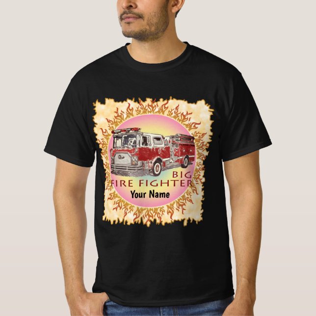 Camiseta Grande Bombeiro (Frente)