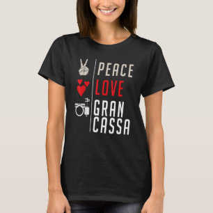 Camiseta Grande Bumbo Instrumento Musical Bombo Grande Cass
