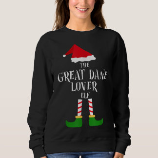 Camiseta Grande Cachorro Dane Ao Longo Do Elf, Natal A Corr