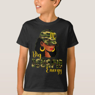 Camiseta Grande Camuflagem Energia Escorpião Preto Capa Mul