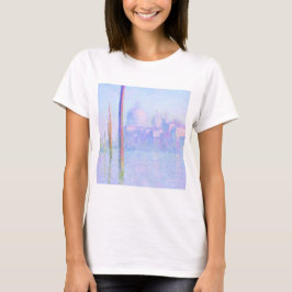 Camiseta Grande Canal em Veneza (por Claude Monet)