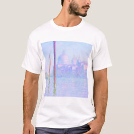 Camiseta Grande Canal em Veneza (por Claude Monet)