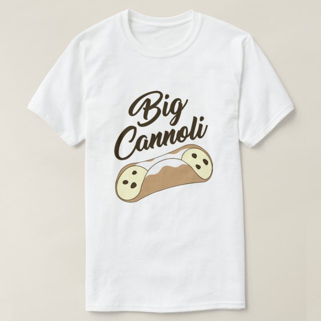 CAMISETA GRANDE CANNOLI (Frente do Design)