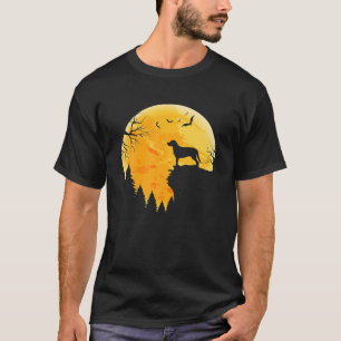 Camiseta Grande Cão-de-Montanha Suíço Amante da Lua de H