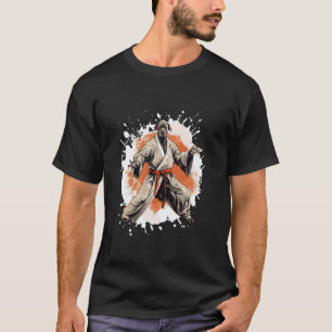 Camiseta Grande Cão Dogue Alemão Karatê Lutador Animal Judô