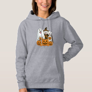 Camiseta Grande Cão Pirenéus Fantasma Bruxa Halloween Corre
