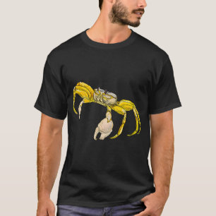 Camiseta Grande caranguejo amarelo