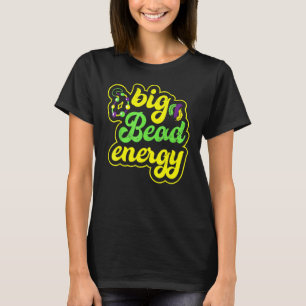 Camiseta Grande Carnaval de Bead Energy Funny Vintage Mardi