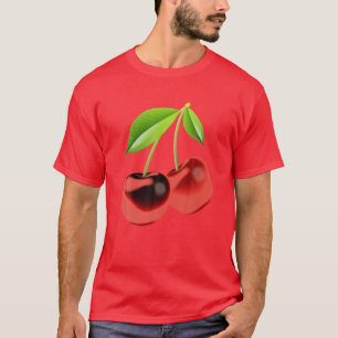 Camiseta Grande Costume de Cereja Incrível
