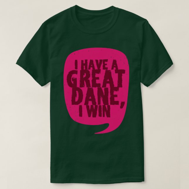 Camiseta Grande Dane 7 (Frente do Design)