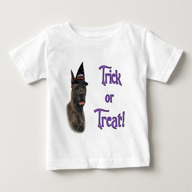 Camiseta Grande Dane (brindle) Trick (Frente)