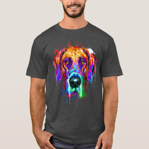 Camiseta Grande Dane Splash Art Dane Shirts Great Dane