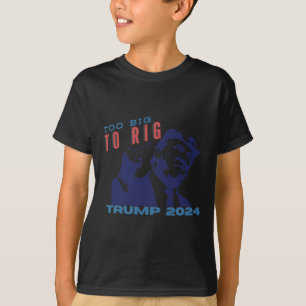 Camiseta Grande Demais Para Arranjar Uma Posição Patriótica