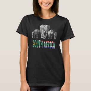 Camiseta Grande Design de 5 Selvagens Para A África Do Sul