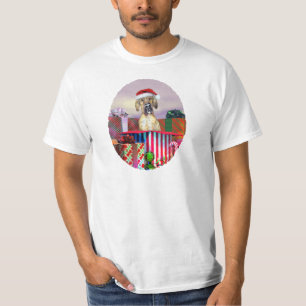 Camiseta Grande Dia de Natal Surpresa Brindle UC