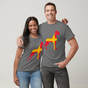 Camiseta Grande Dogue Vermelho