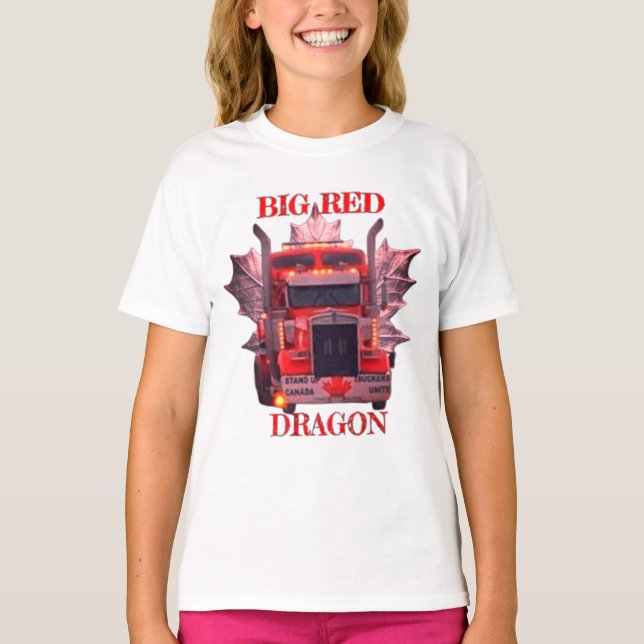 CAMISETA GRANDE DRAGÃO VERMELHO (Frente)