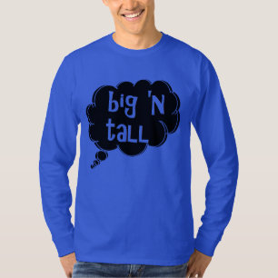Camiseta Grande e Alta