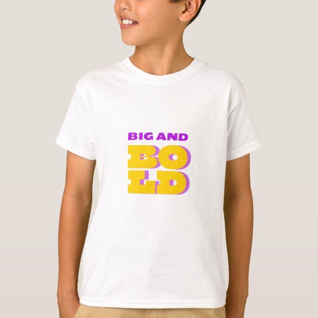 Camiseta Grande e Negrito (Frente)