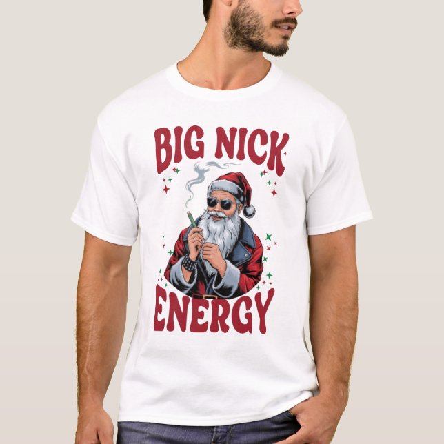 Camiseta Grande Energia do Nick (Frente)