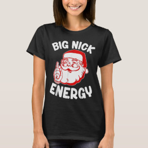 Camiseta Grande Energia Nick Divertido Natal _1