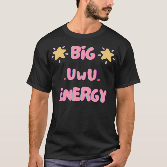 Camiseta Grande Energia Uwu (Frente)