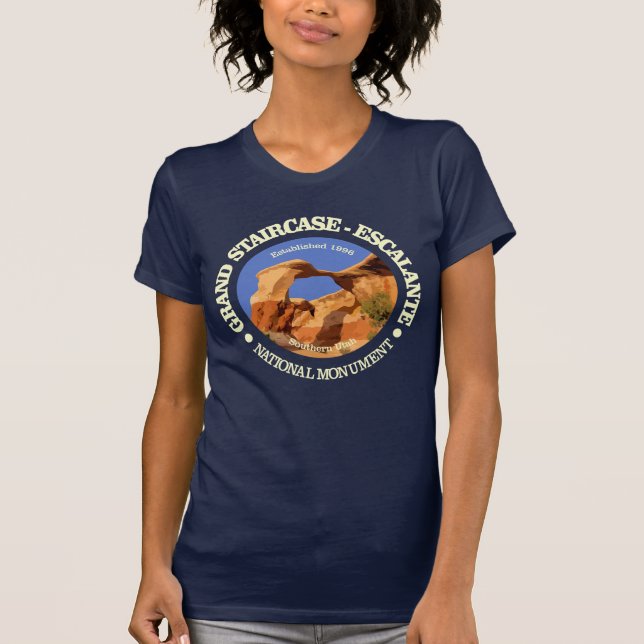 Camiseta Grande Escadaria - Monumento Nacional Escalante (Frente)