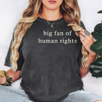 Grande Fã de Direitos Humanos Citação Design