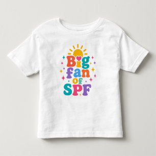 Camiseta Grande fã de proteção solar SPF no verão