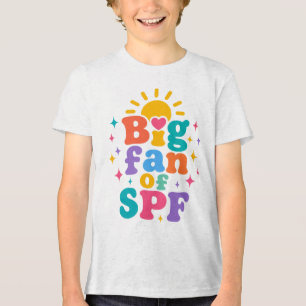 Camiseta Grande fã de proteção solar SPF no verão