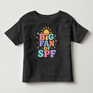 Camiseta Grande fã de proteção solar SPF no verão