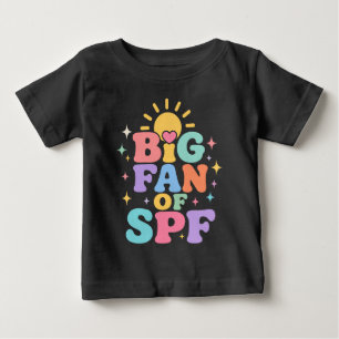 Camiseta Grande fã de proteção solar SPF no verão