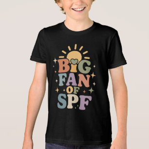 Camiseta Grande fã de proteção solar SPF no verão